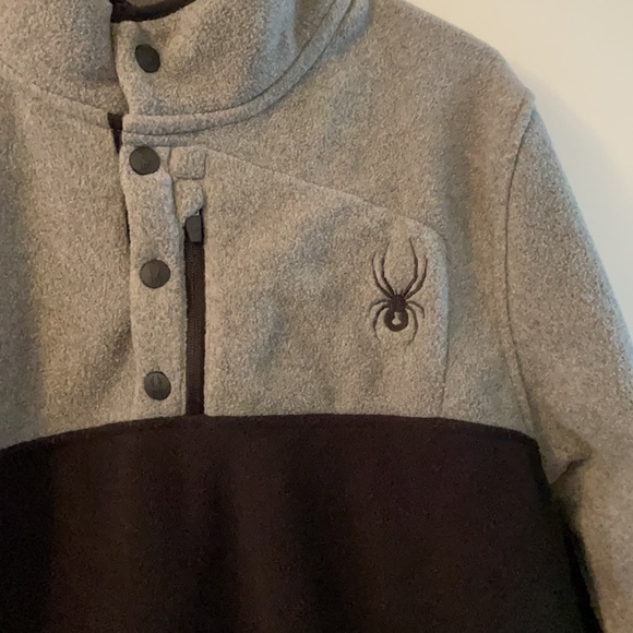 Men’s Spyder fleece pullover - Picture 2 of 5